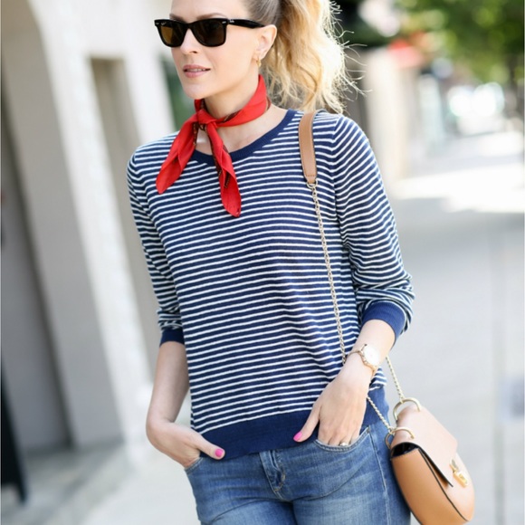 Everlane Sweaters - Everlane Stripe Wool Sweater